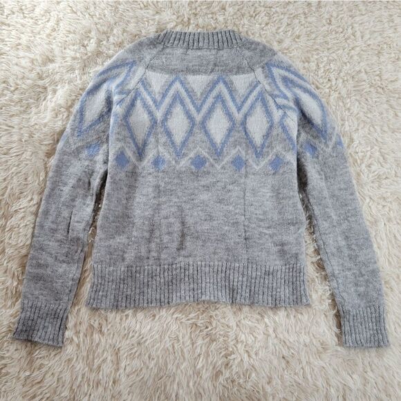 Chiaramente Fair Isle Knit Crew Pullover Sweater S - Picture 4 of 6